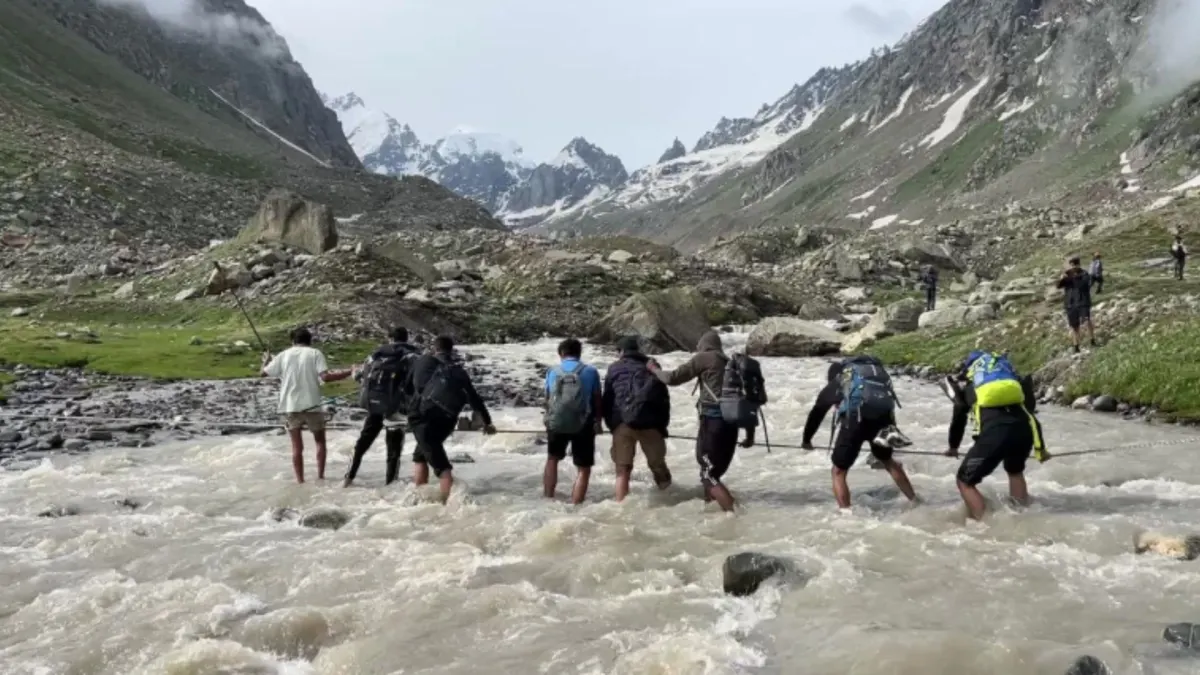 Hampta Pass Trek image de l'itinéraire 3